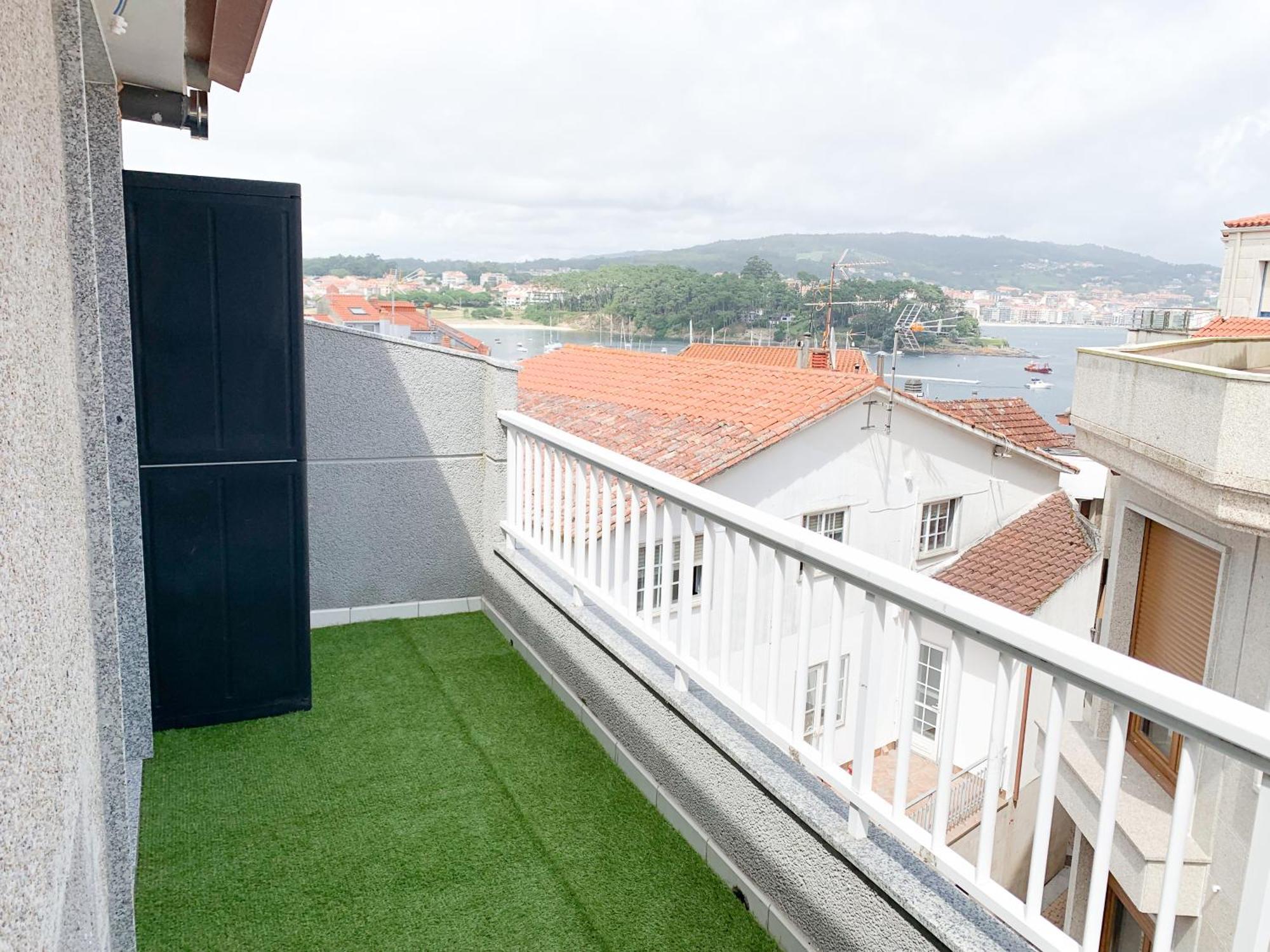 Estudio Con Terraza En La Playa Sanxenxo Eksteriør billede